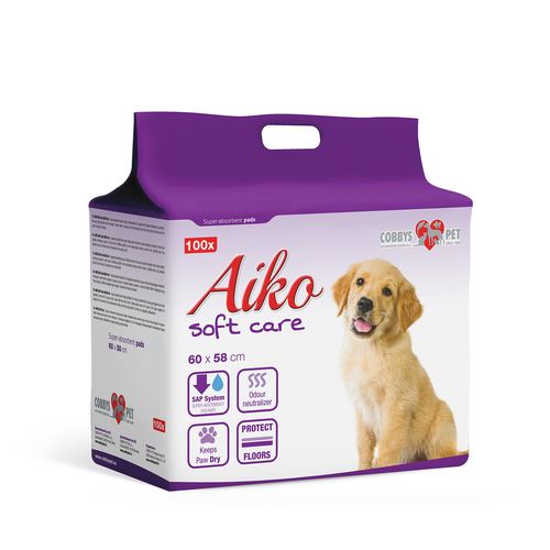 AIKO Soft Care 60x58cm 100db kutyapelenka