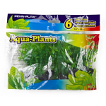 PENN PLAX Műnövény Betta 10,2cm szett 6db  három fajta zöld növény kettesével