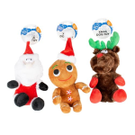 DUVO+ karácsonyi játék - Plüss figurák kevert színekben 16x28x9cm